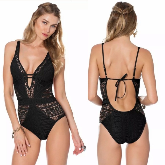 becca swim one piece